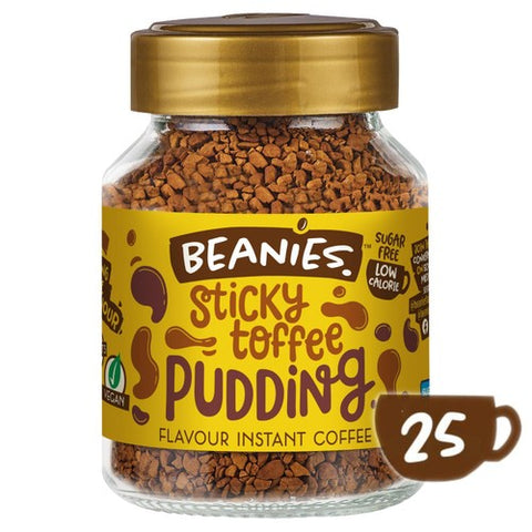 Beanies Flavour Coffee - Sticky Toffee Pudding 50g (Pack of 2)