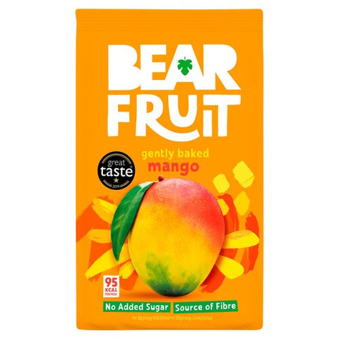 BEAR Fruit Gently Baked Mango 100g (Pack of 2)