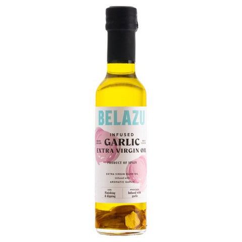 Belazu Garlic Infused Extra Virgin Olive Oil 250ml (Pack of 2)