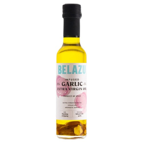 Belazu Garlic Infused Extra Virgin Olive Oil 250ml (Pack of 2)