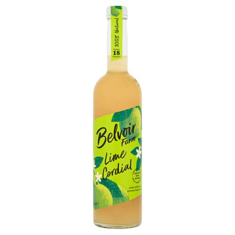Belvoir Lime Cordial 500ml (Pack of 2)