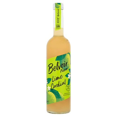 Belvoir Lime Cordial 500ml (Pack of 2)