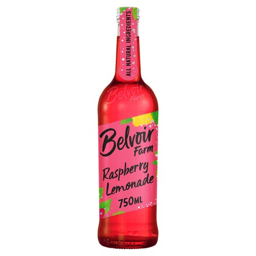 Belvoir Raspberry Lemonade Presse 750ml (Pack of 2)