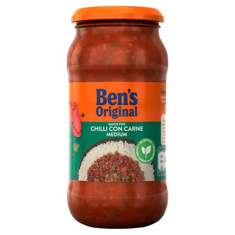 Ben's Original Medium Chilli Con Carne Sauce 450g (Pack of 2)