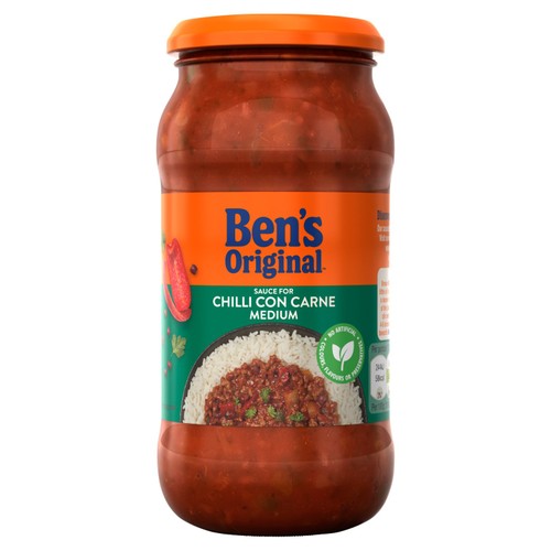 Ben's Original Medium Chilli Con Carne Sauce 450g (Pack of 2)