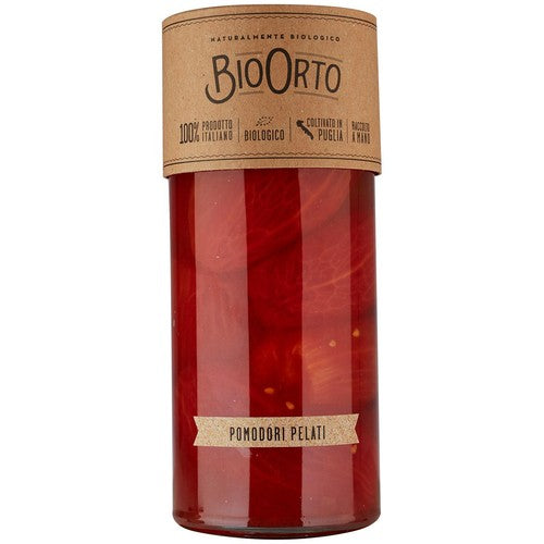 Bio Orto Organic Peeled Tomatoes 580g (Pack of 2)