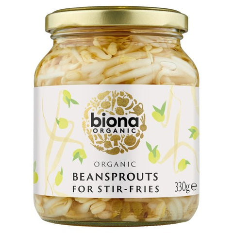 Biona Organic Bean Sprouts 330g (Pack of 3)