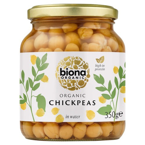 Biona Organic Chick Peas 350g (Pack of 3)
