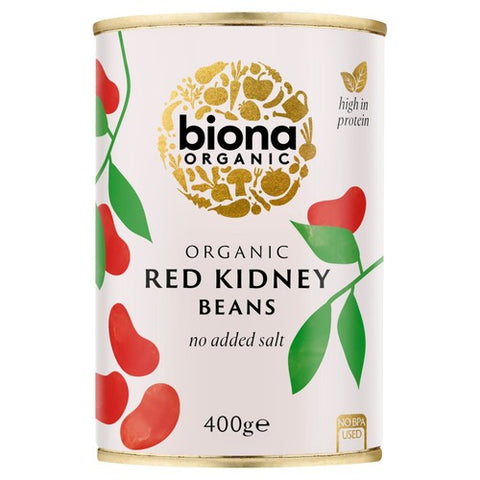 Biona Organic Red Kidney Beans 400g (Pack of 3)