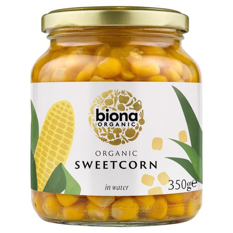 Biona Organic Sweetcorn 350g (Pack of 3)