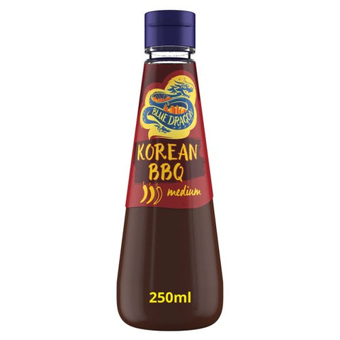 Blue Dragon Korean BBQ Sauce 250ml (Pack of 2)