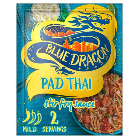 Blue Dragon Pad Thai Stir Fry Sauce 120g (Pack of 2)