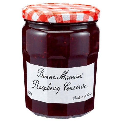 Bonne Maman Raspberry Conserve 750g (Pack of 2)