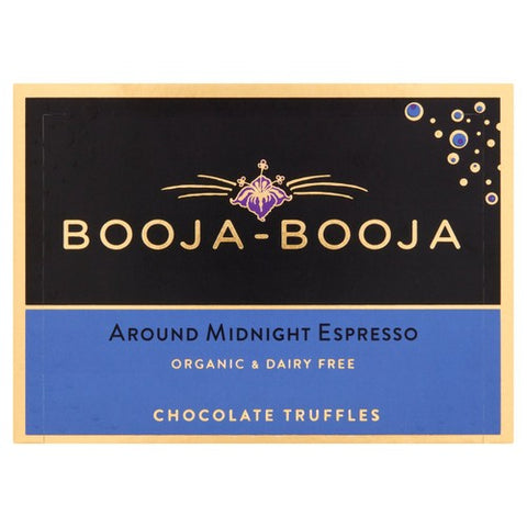 Booja Booja Dairy Free Around Midnight Espresso Chocolate Truffles 92g (Pack 6)