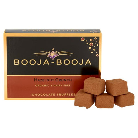 Booja Booja Dairy Free Hazelnut Crunch Chocolate Truffles 92g (Pack of 6)