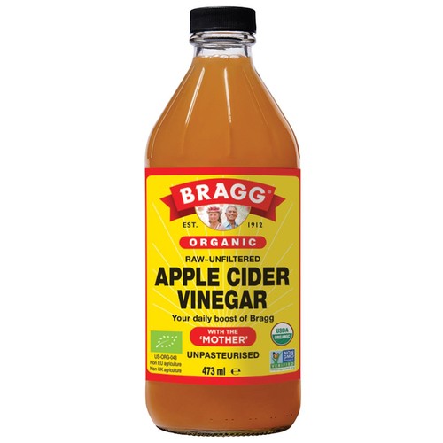 Bragg Organic Apple Cider Vinegar 473ml (Pack of 2)