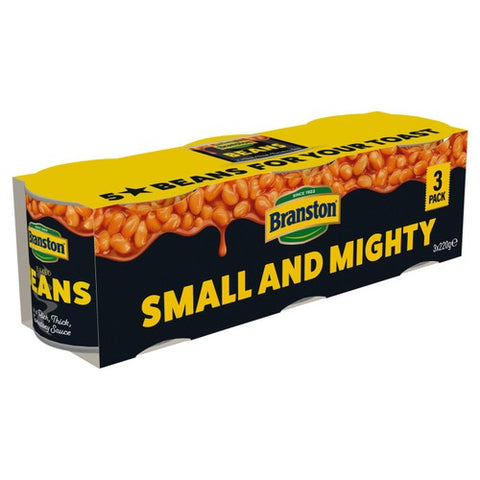 Branston Baked Beans in Tomato Sauce 3 x 220g (Pack of 2)
