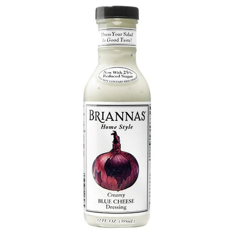 Briannas Blue Cheese Dressing 355ml (Pack of 2)
