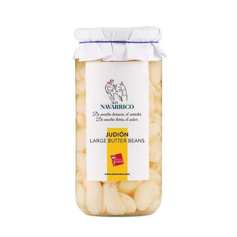 Brindisa Navarrico Large Butter Beans Judion 700g (Pack of 2)