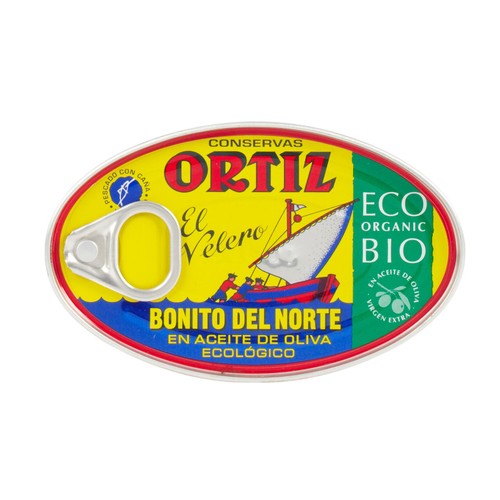 Brindisa Ortiz Albacore Tuna in Organic Olive Oil 112g (Pack of 3)