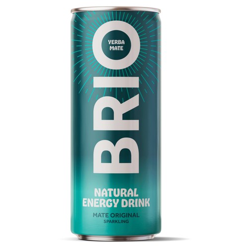 Brio Natural Organic Energy Drink Original 250ml (Pack of 3)