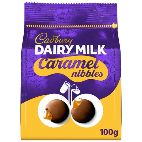 Cadbury Caramel Nibbles 100g (Pack of 3)