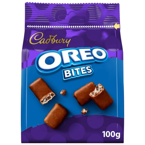 Cadbury Dairy Milk Oreo Bites Chocolate Bag 100g (Pack of 3)