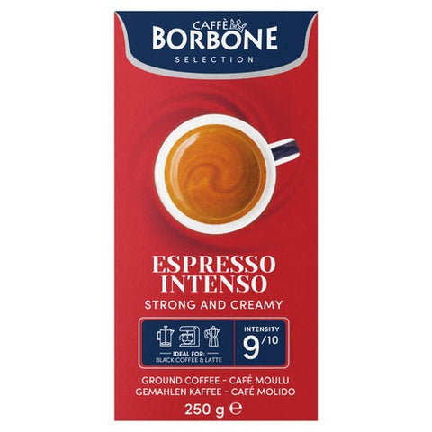 Caffe Borbone Espresso Intenso Ground Filter Coffee 250g (Pack of 2)