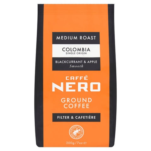 CAFFE NERO Colombia Ground 200g (Pack of 2)