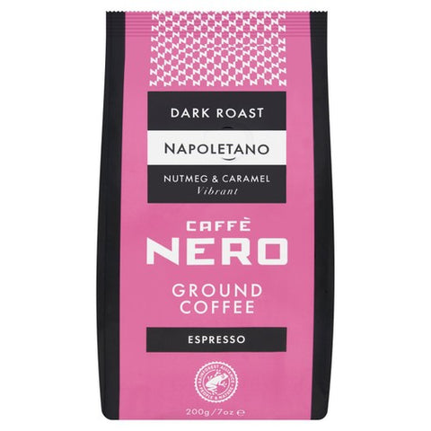 Caffe Nero Napoletano Ground Coffee 200g (Pack of 2)