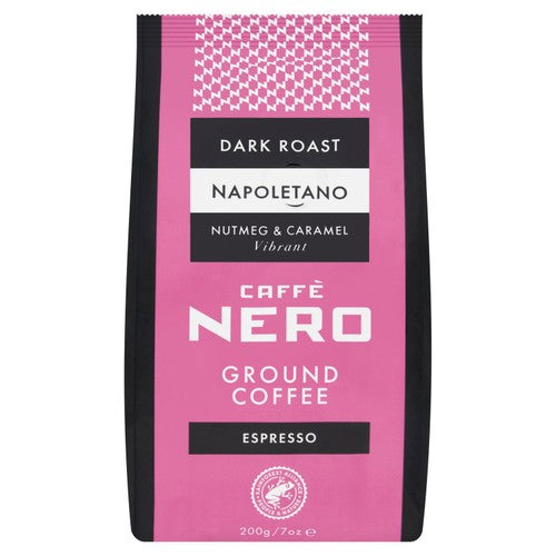 Caffe Nero Napoletano Ground Coffee 200g (Pack of 2)