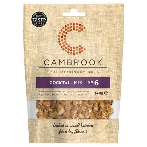 Cambrook Cocktail Mix No 6 140g (Pack of 2)