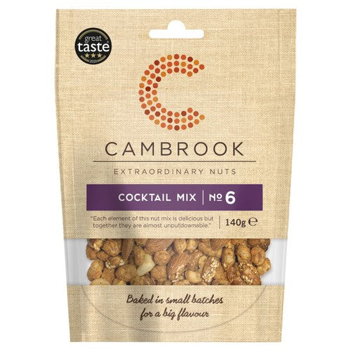Cambrook Cocktail Mix No 6 140g (Pack of 2)