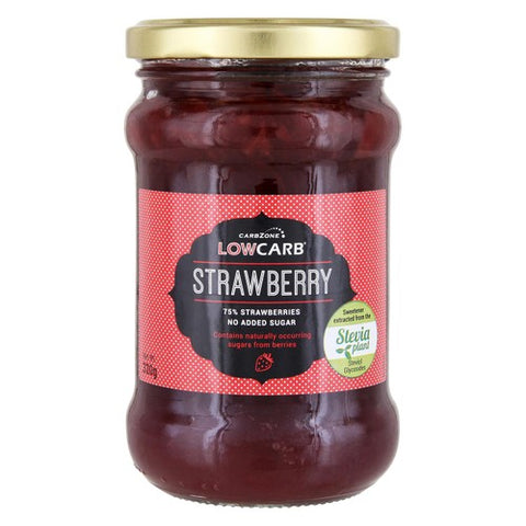 Carbzone LowCarb Strawberry Jam 320g (Pack of 2)