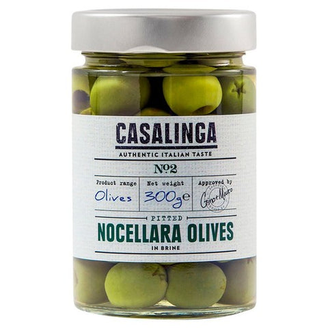 Casalinga Pitted Nocellara Olives 300g (Pack of 3)