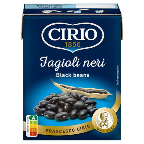 Cirio Black Beans 380g (Pack of 3)