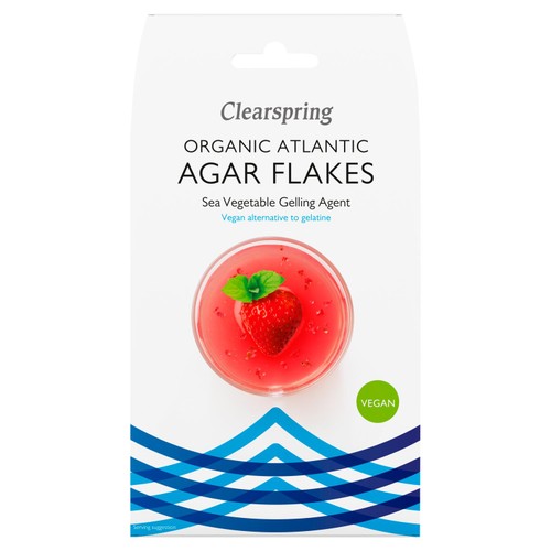 Clearspring Organic Atlantic Agar Flakes 30g (Pack of 2)