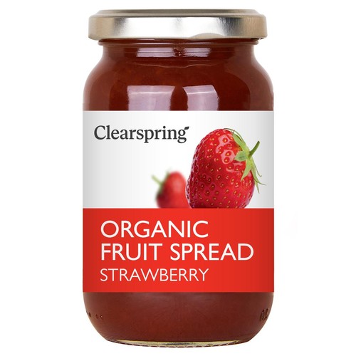 Clearspring Organic Strawberry Fruit Spread 280g (Pack of 2)