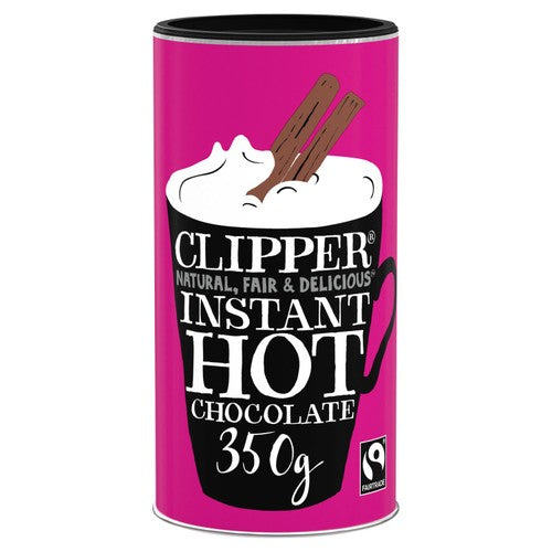 Clipper Fairtrade Instant Hot Chocolate 350g (Pack of 2)