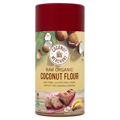 Coconut Merchant Organic Coconut Flour 500g (Pack of 2)