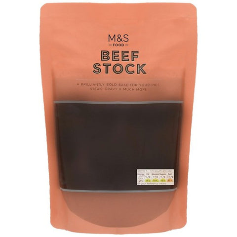 Cook With M&S Beef Stock 500ml (Pack of 3)