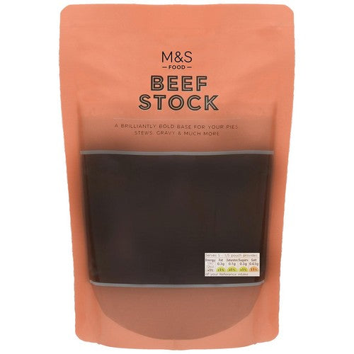 Cook With M&S Beef Stock 500ml (Pack of 3)