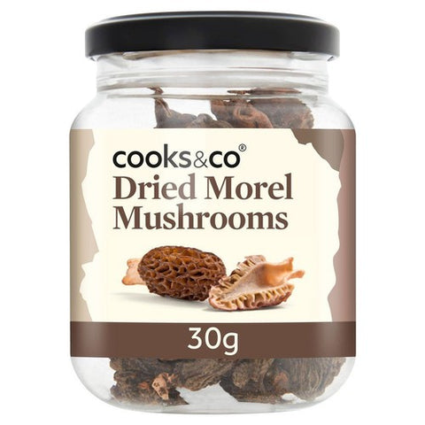 Cooks & Co Dried Morels 30g (Pack of 2)