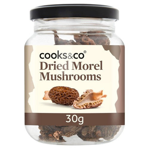 Cooks & Co Dried Morels 30g (Pack of 2)