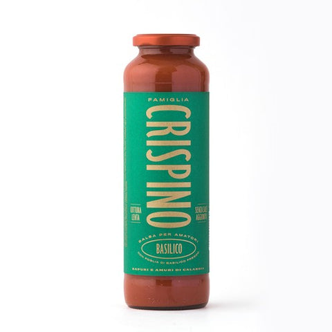 Crispino Passata Basilico 680g (Pack of 2)