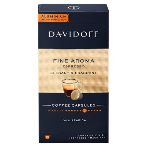 Davidoff Fine Aroma Espresso, 10 pods per pack (Pack of 3)