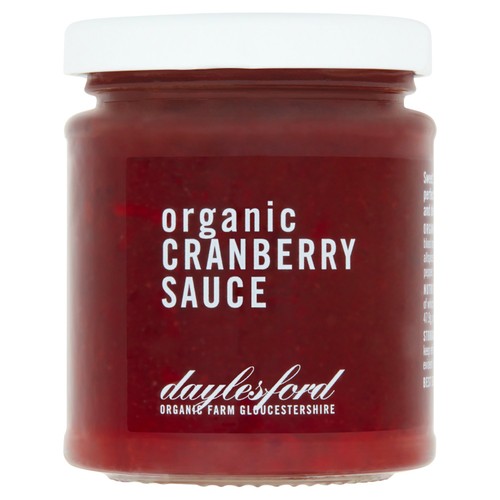 Daylesford Organic Cranberry Sauce 200g (Pack of 2)