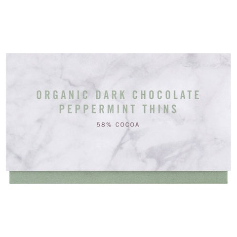 Daylesford Organic Dark Chocolate Peppermint Thins 75g (Pack of 3)