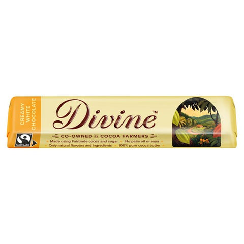 Divine White Chocolate Bar 35g (Pack of 3)