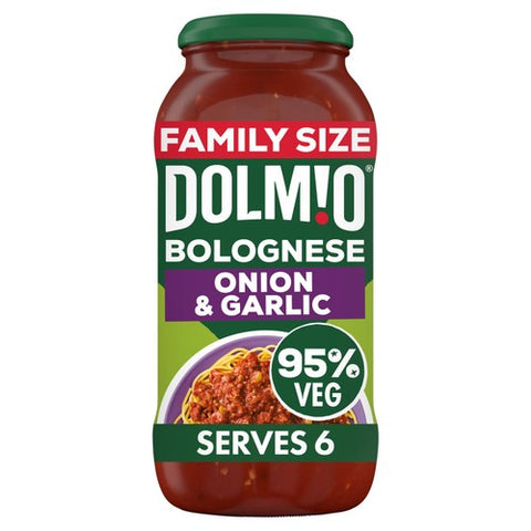 Dolmio Bolognese Onion Garlic Pasta Sauce 675g (Pack of 2)